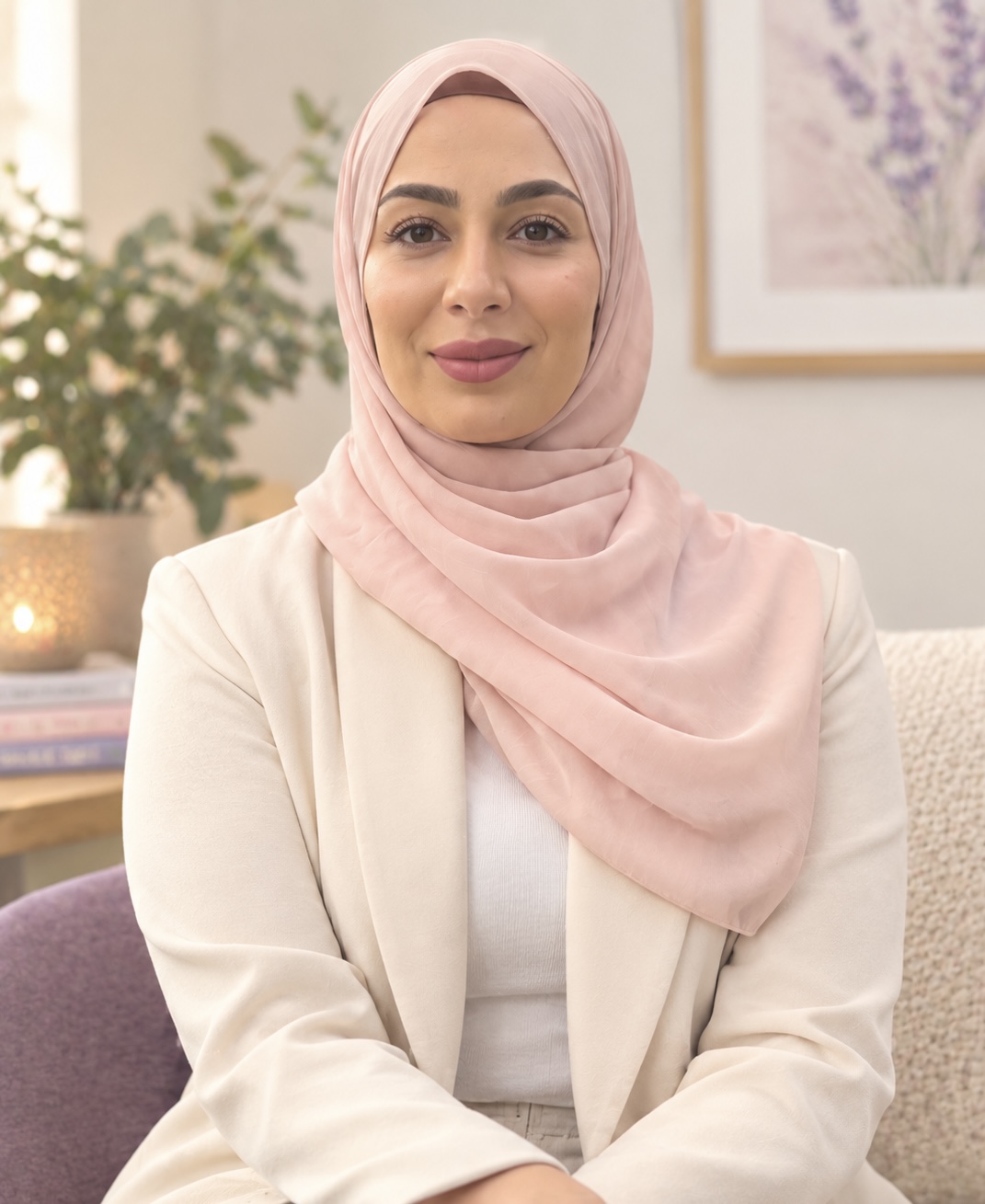 Mariam, transformational coach and founder of Mizan Within